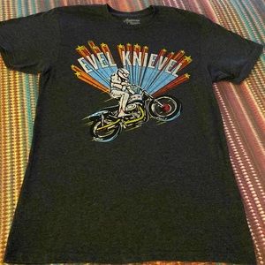 American Classic licensed t-shirt size small with Evel Knievel